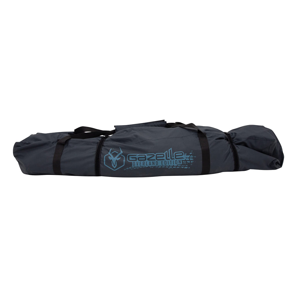 Gazelle Tents T3X Hub Tent Overland Edition, Easy 90 Second Set-Up, Waterproof, UV Resistant, Removable Floor, Footprint, 3-Pers