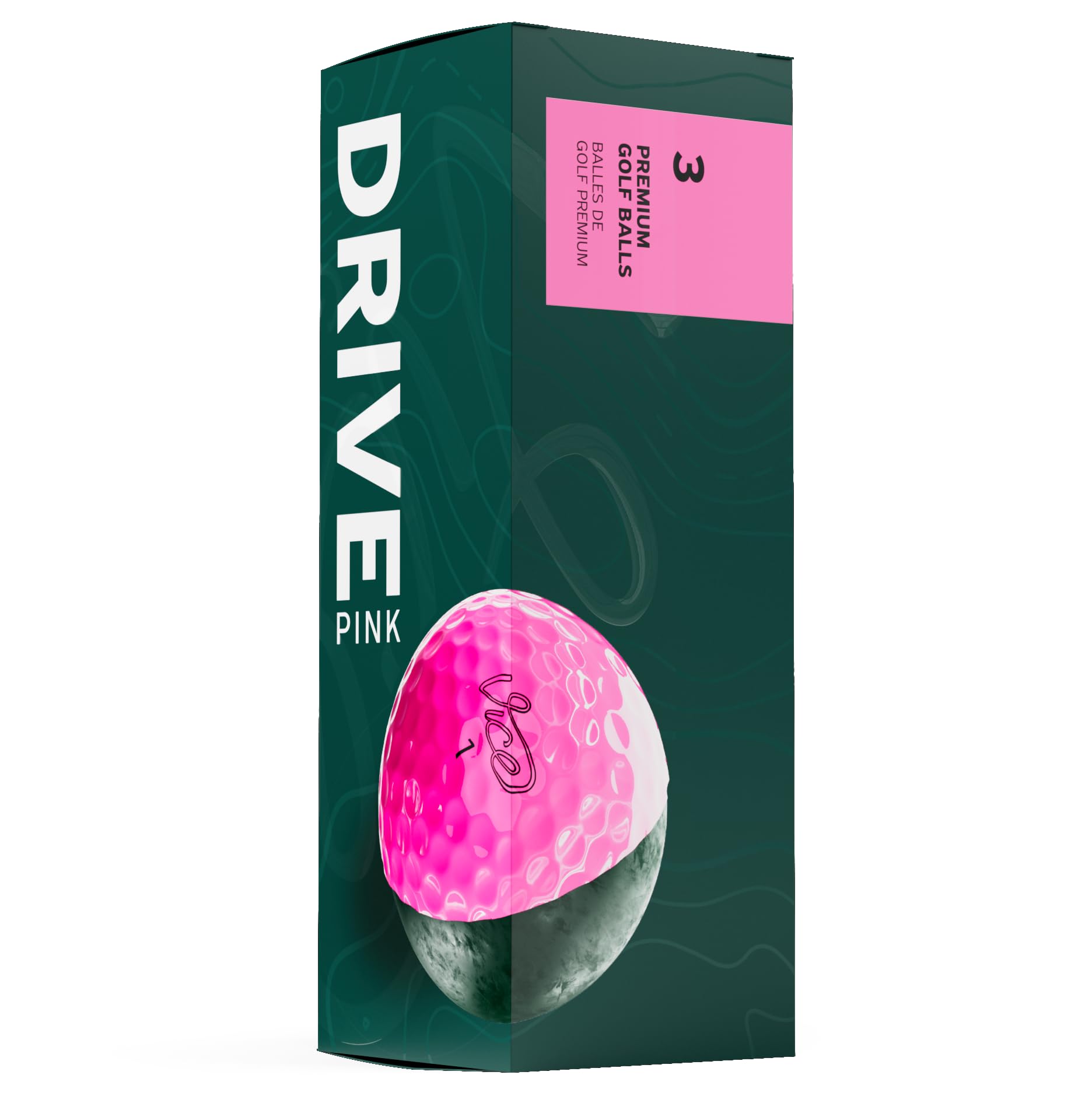 Vice Drive Golf Balls (2025 Model) (Pink)