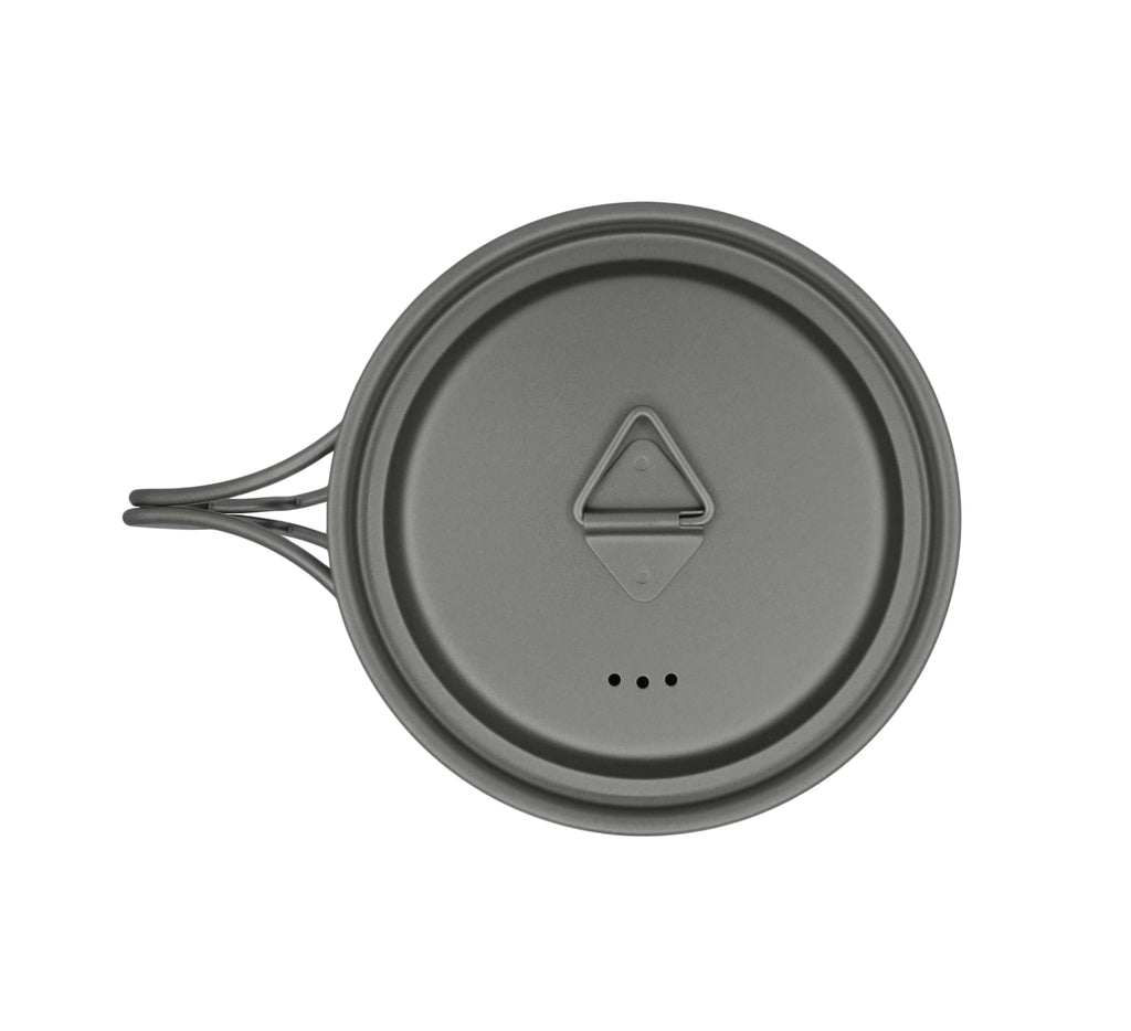 Kuvik 650Ml Titanium Pot - Ultralight And Compact Pot For Backpacking, Camping, And Survival