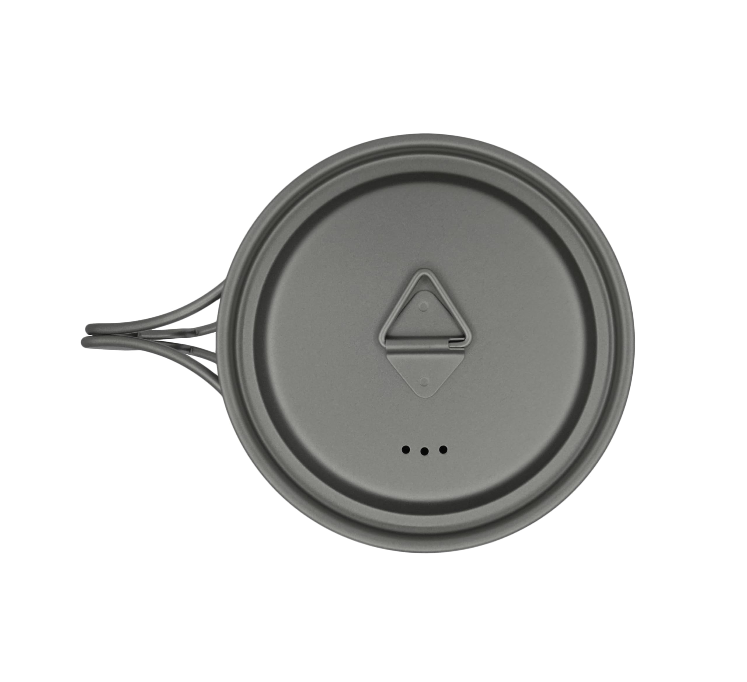 Kuvik 650Ml Titanium Pot - Ultralight And Compact Pot For Backpacking, Camping, And Survival