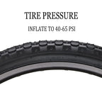 Hycline Bike Tire,26''X2.125''Folding Replacement Tire For Beach Cruiser Bicycle-Black