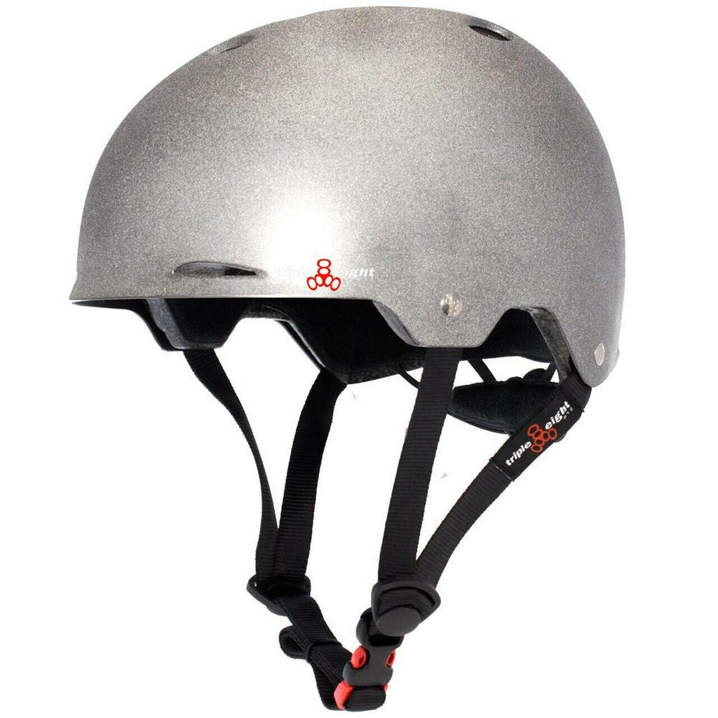 Triple Eight Gotham Dual Certified Skateboard And Bike Helmet, Black Matte, Small / Medium