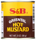 DragonMall S&B Mustard Powder, 3 oz (Pack of 12)