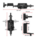 ORIPIK T-Post Trail Camera Mount - 360 Degrees Adjustable Game Camera Holder, Hunting, Easy Installation & Compact Sturdy 2 Pack