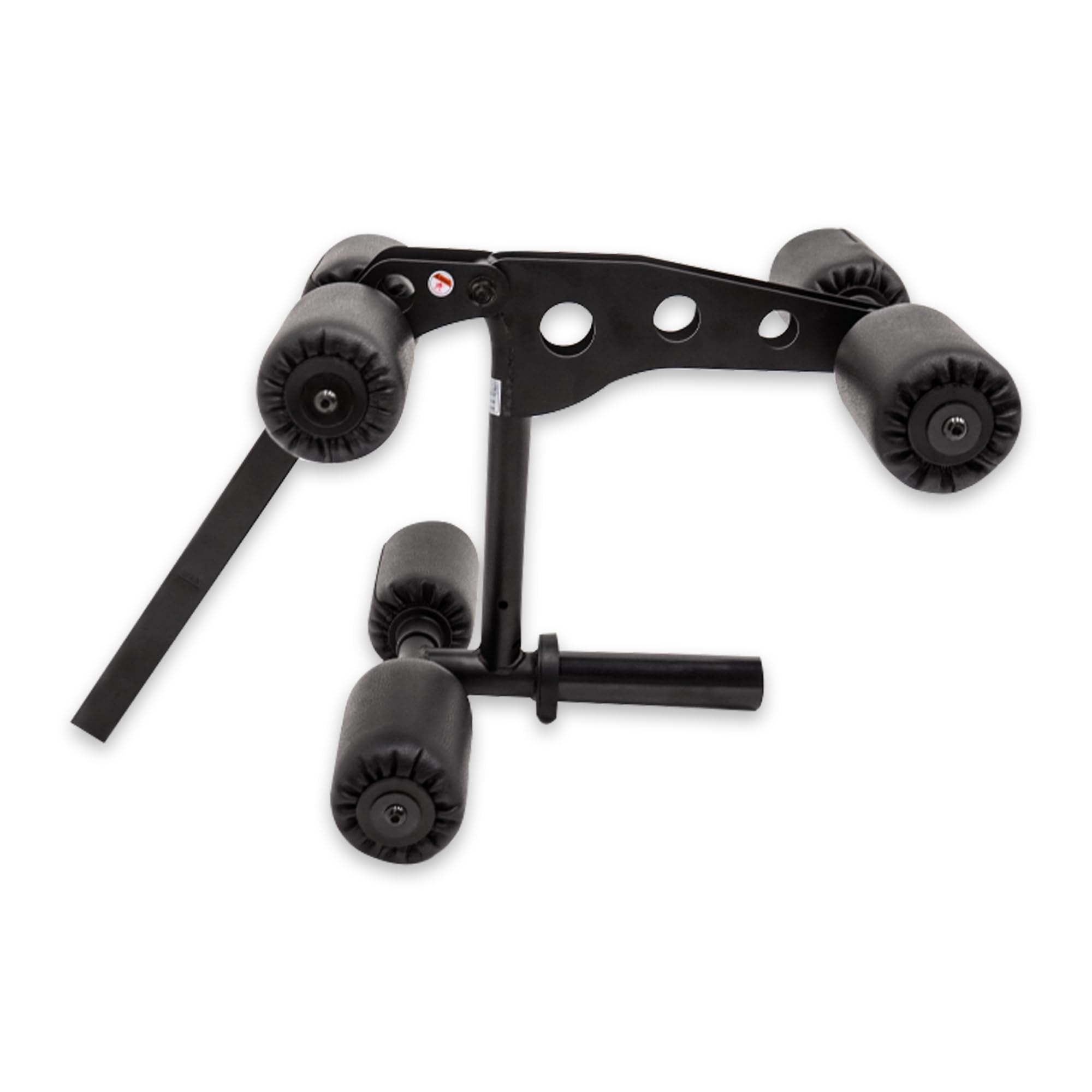 Inspire Fitness Leg Curl/Extension Attachment - Home Gym System Bench Add-On - Built-in Weight Horn