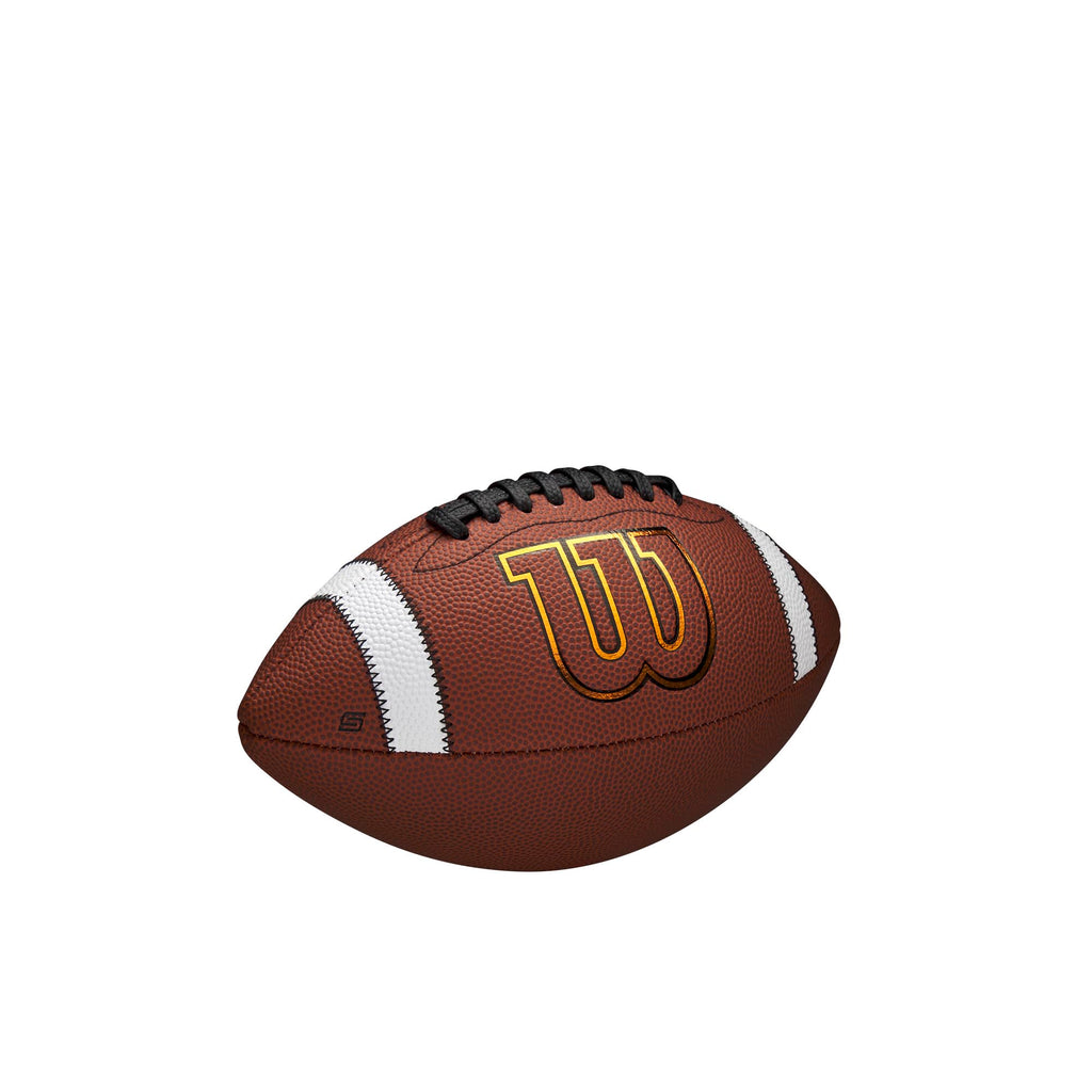 Wilson Gst Speedskin Football - Brown, Peewee Size