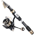 Sougayilang Fishing Pole Kit, Telescopic Fishing Rod and Reel Combo with Spinning Reel, Fishing Gear Set for Beginner Adults Sal