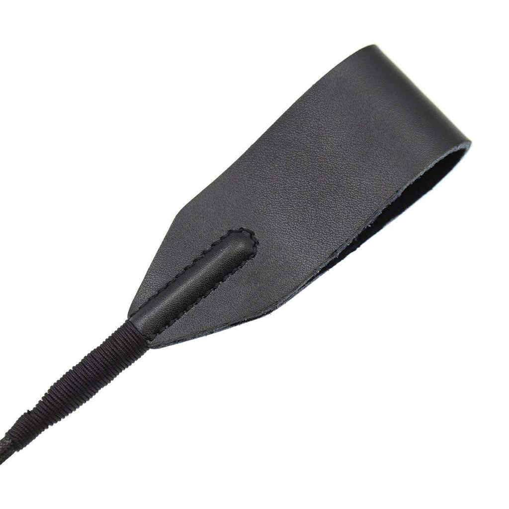 18'' Real Riding Crop Whip Genuine Leather Top For Equestrian Sports