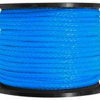 Emma Kites Blue 1.6Mm Uhmwpe Braided Cord Spliceable Utility Cord Diy Leash Tent Tarp Guyline Hammock Ridgeline Whoopie Sling Be