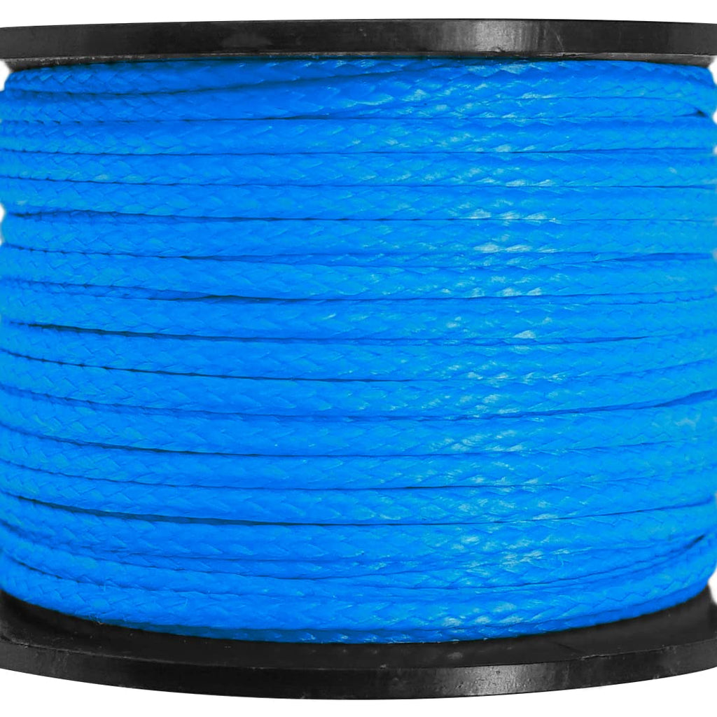 Emma Kites Blue 2Mm Uhmwpe Braided Cord Spliceable Utility Cord Diy Leash Tent Tarp Guyline Hammock Ridgeline Whoopie Sling Bear