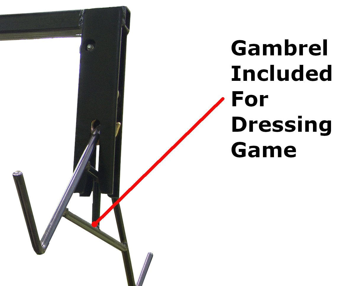 Hme Truck Hitch Game Hunting Hoist - Complete Kit (Includes Winch/Gambrel For Skinning Or Cleaning Game) | 400 Lb Capacity
