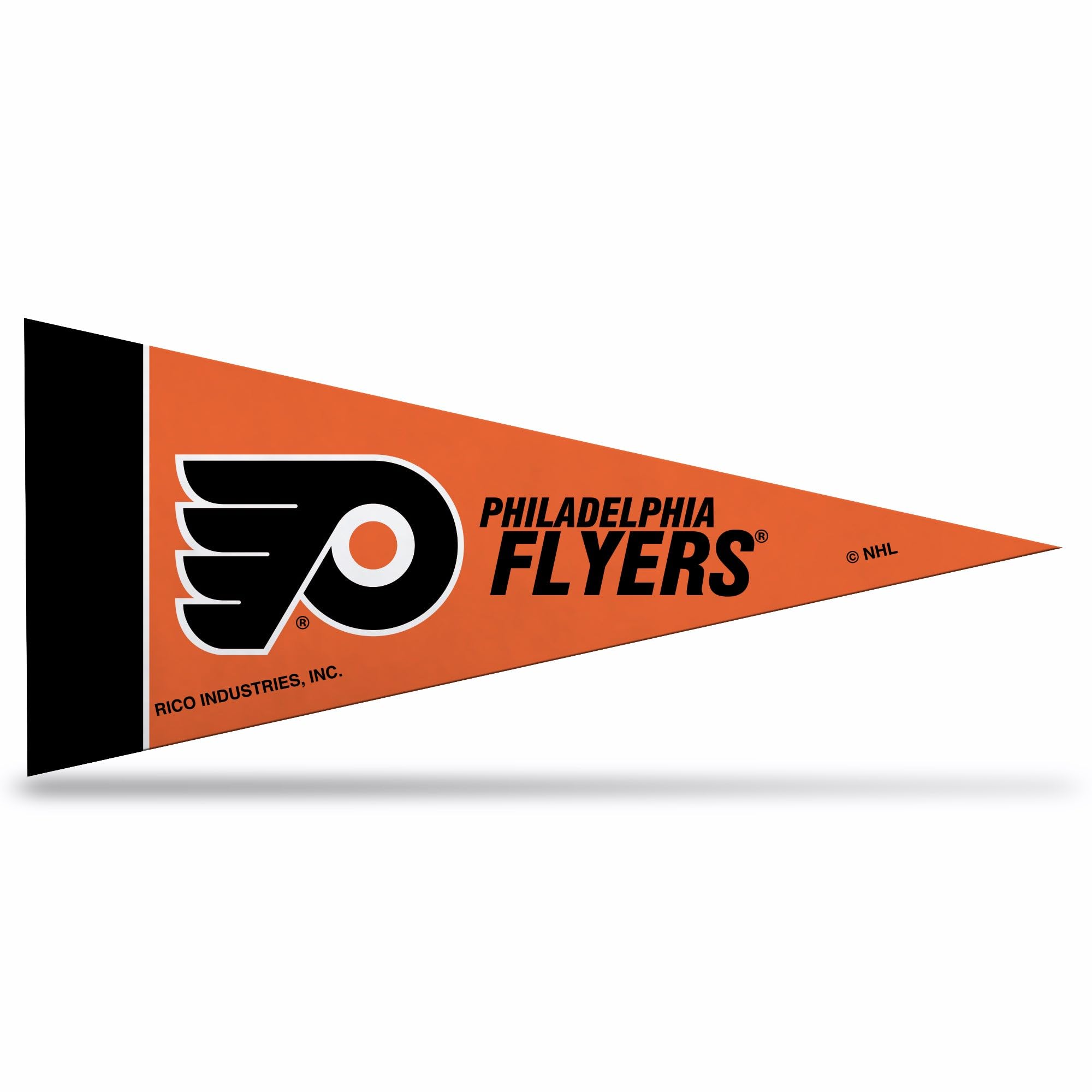 Rico Industries Nhl Philadelphia Flyers 8-Piece 4-Inch By 9-Inch Classic Mini Pennant D  Cor Set