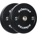 10Lb 25Lb 45Lb Bumper Plate Olympic Weight Plate Bumper Weight Plate With Steel Insert (160Lb Weight Set)