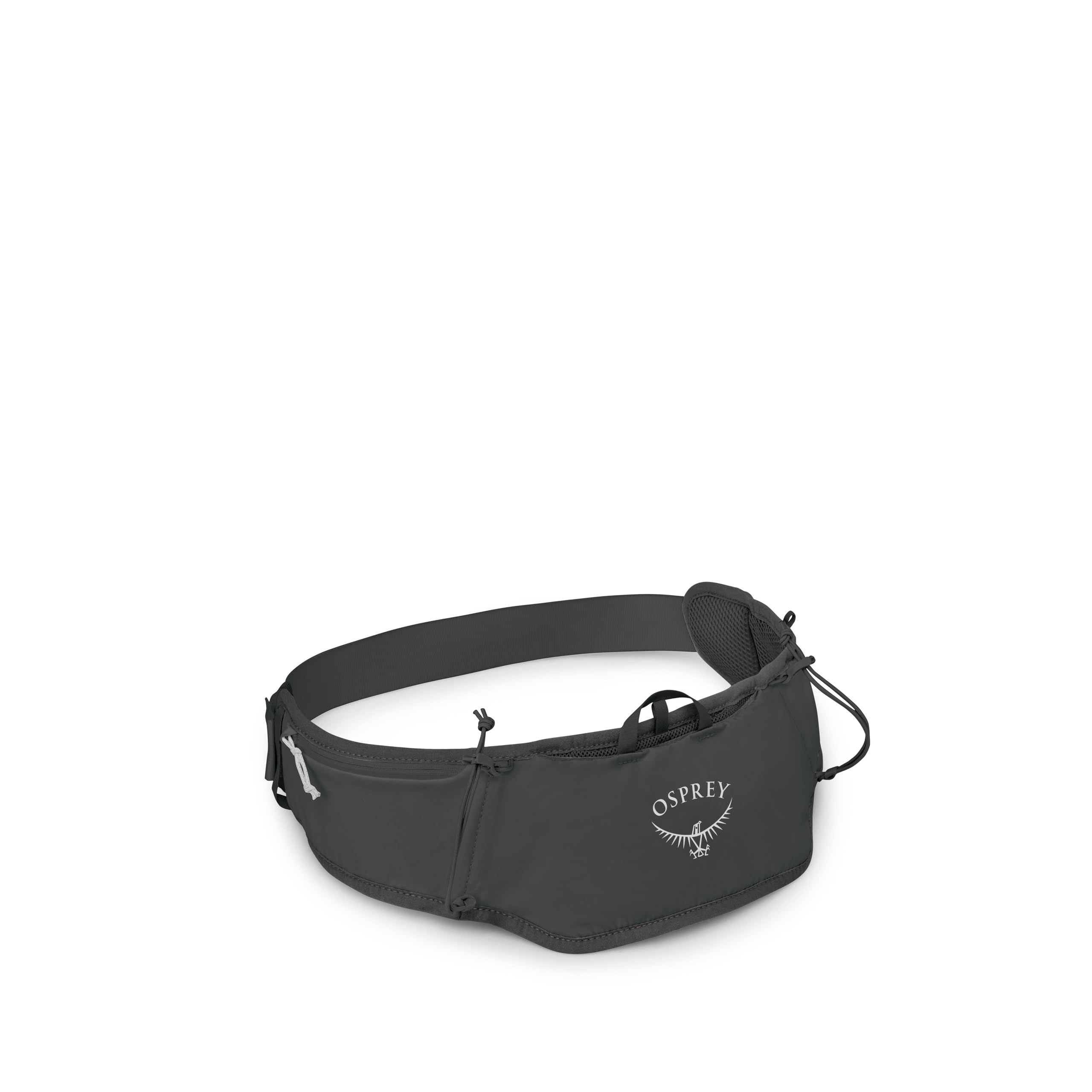 Osprey Duro Dyna LT Belt for Running - Slim Running Belt for Men & Women - Reflective Jogging Pouch for Phone, Black