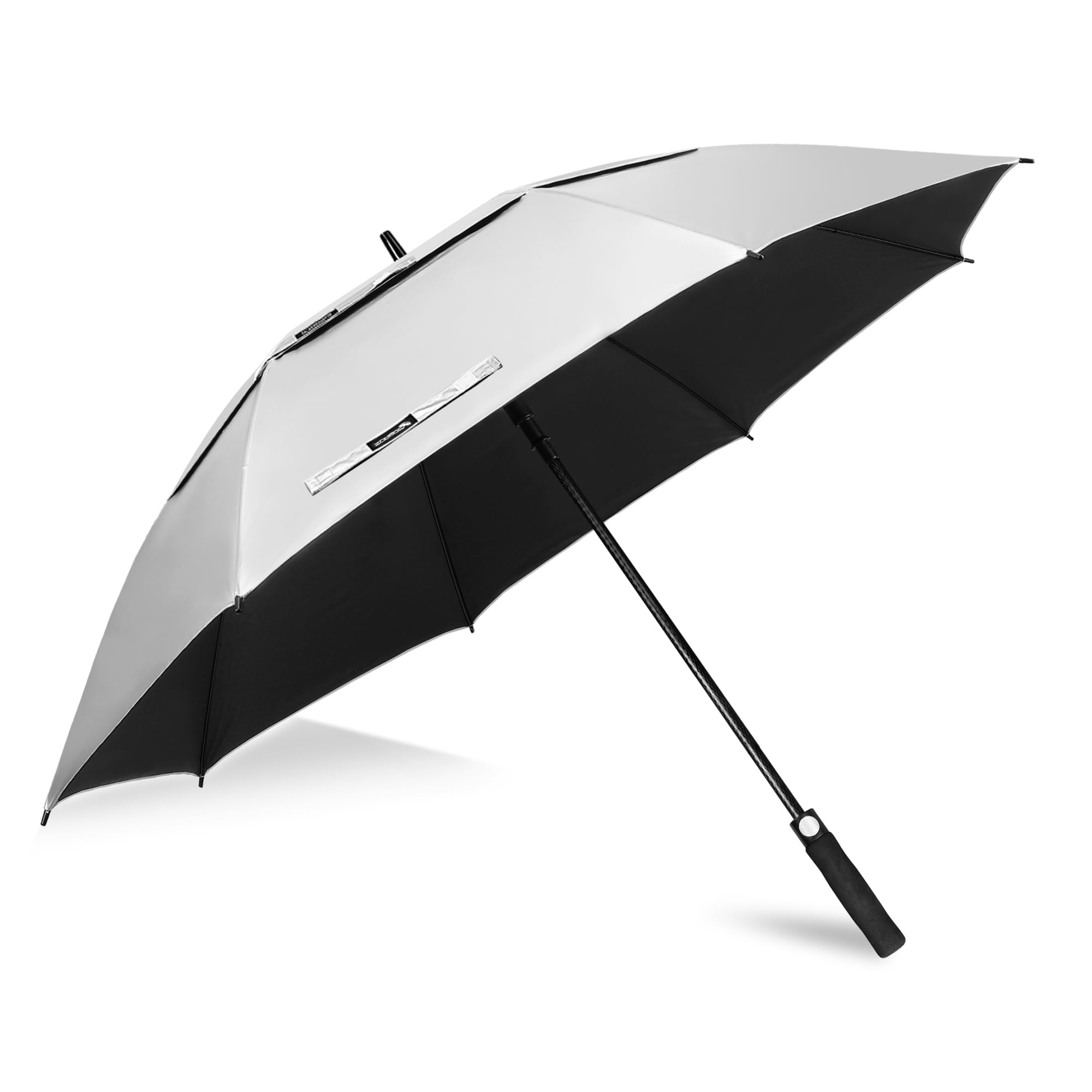 ZOMAKE Large Golf Umbrella UV Potection,68 Inch UV Blocking SPF Umbrellas for Sun Protection Windproof Heavy Duty Vented Double 