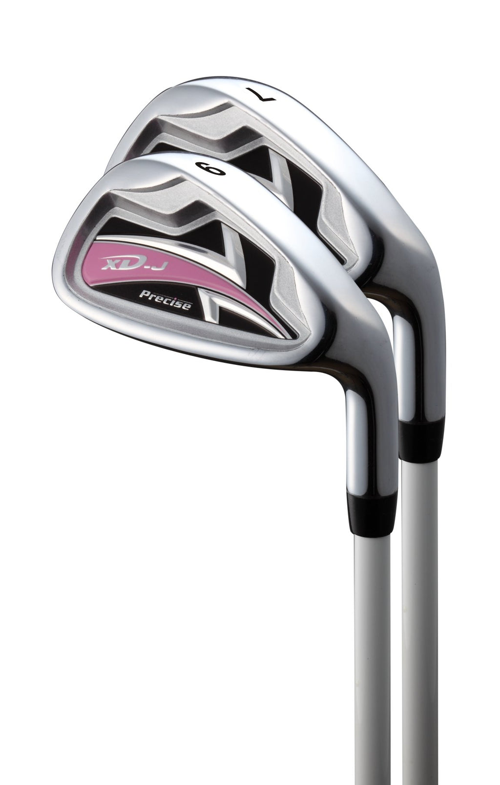 Left Handed Pink Junior Golf Club Set For Age 9 To 12