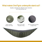 Onetigris Night Protector Ultralight Hammock Underquilt, Full Length Camping Quilt For Hammocks Warm 3-4 Seasons, Weighs Only 28