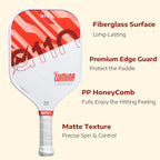 A11N Pickleball Paddles Set Of 2 Fiberglass Surface Rackets With 4 Pickleball Balls And Pickleball Bag For Beginners - Usapa App