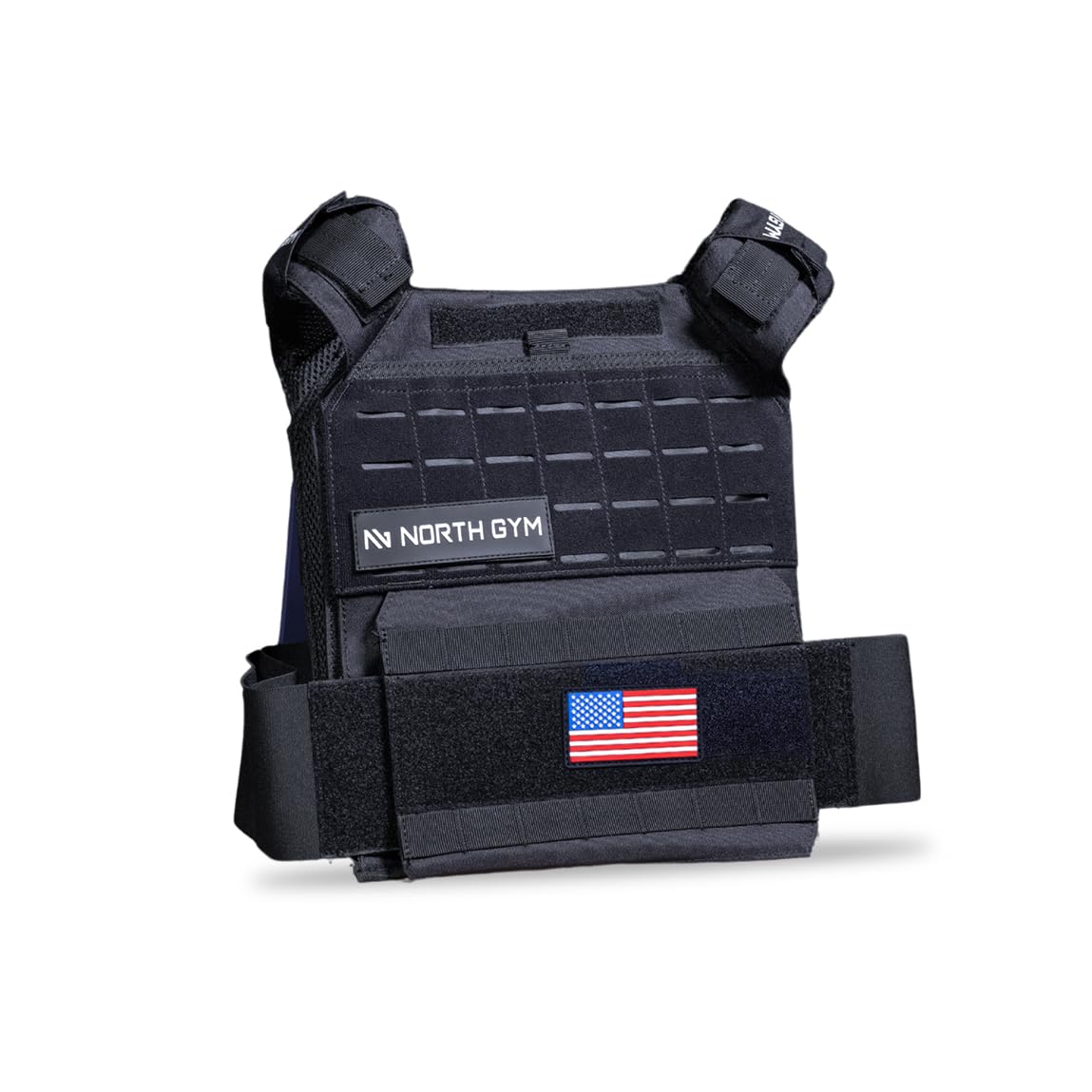 Northgym Adjustable Fitted 20Lbs Weighted Vest For Men And Women/Perfect For Endurance & Strength Training And Wods In Black / 2