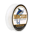 HERCULES Braided Fishing Line 300m 328yds 6lbs-100lbs Pe 4 Strands (White 6lb/2.7kg 0.08mm)