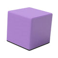 TRENDYNEST Yoga Block for Stretching Square Exercise Brick for Workout Fitness Home Gym Purple