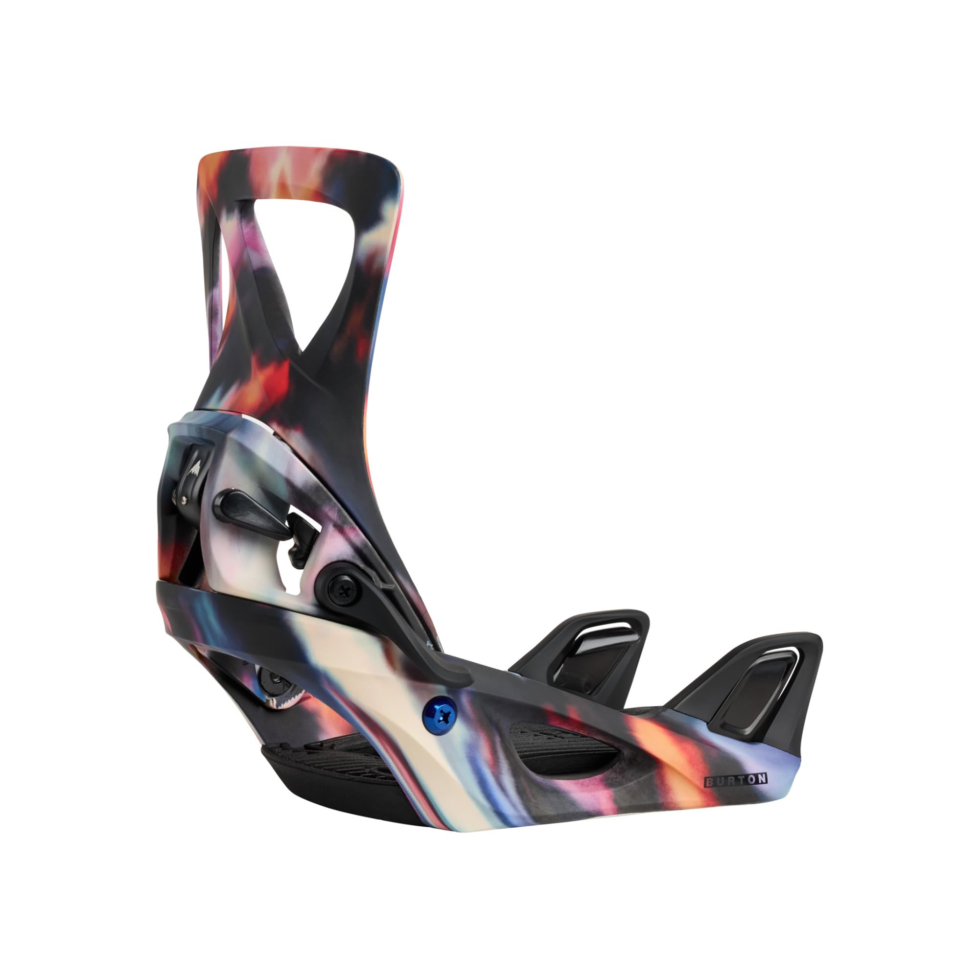 Burton Womens Step On Re:Flex Snowboard Bindings, Large, Floral Blur