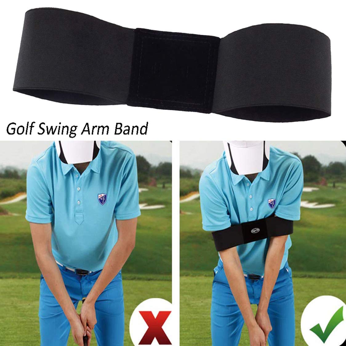 Hicocool 3-Piece Suit Golf Swing Training Aids