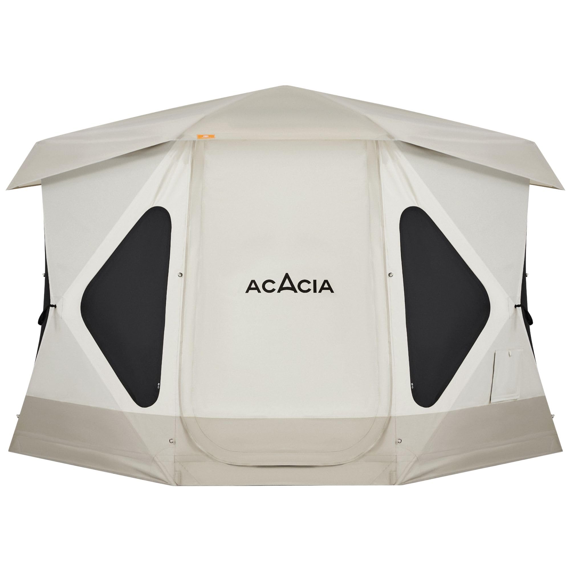 Acacia Space Camping Tent Xl, 4-6 Person Large Family Tent With 6'10'' Height, 2 Doors, 8 Windows, Waterproof Pop Up Easy Setup