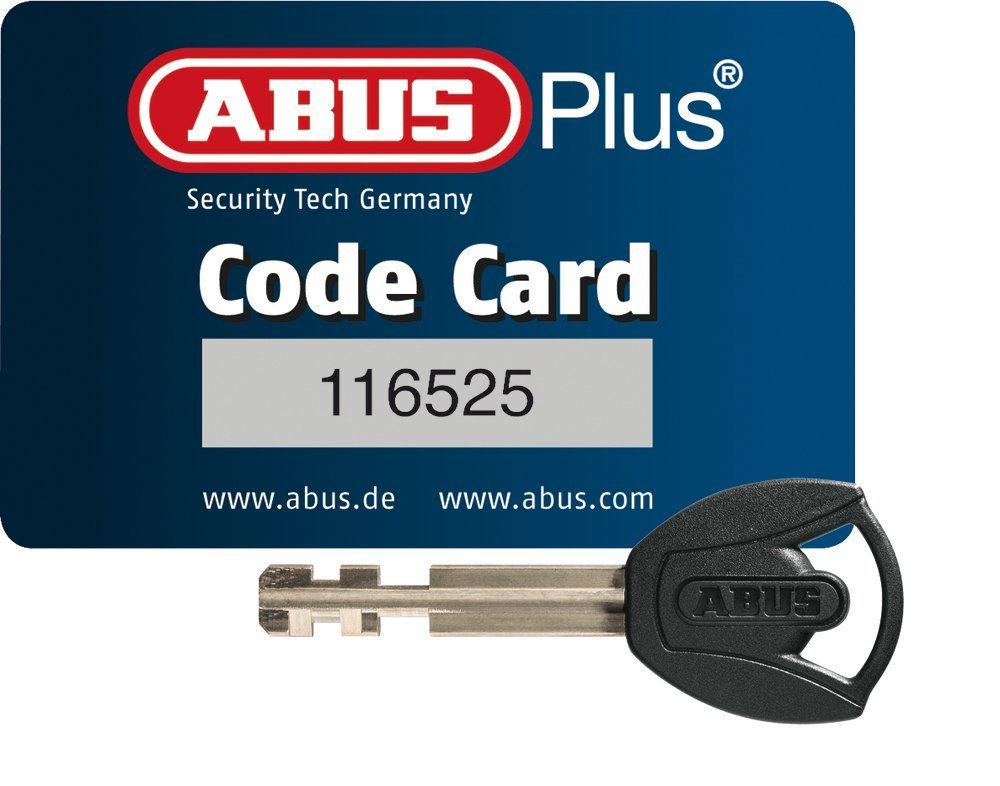 Abus Locks Chain 1010 Key City Bike Lock, 85Cm, Black