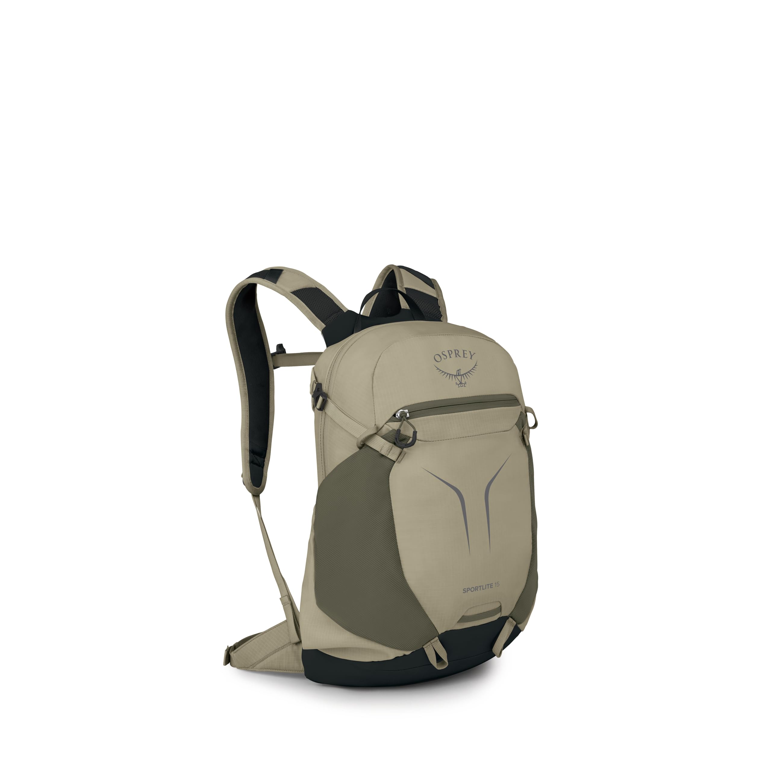 Osprey Sportlite 15L Lightweight Hiking Backpack for Men and Women - Everyday Hiking Bag - Travel Daypack, Olive Tan