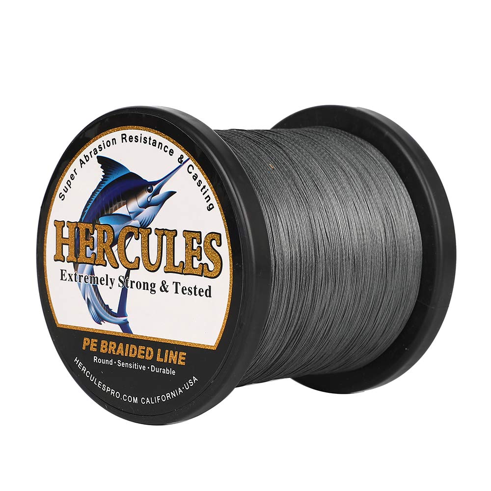 Hercules Super Cast 300M 328 Yards Braided Fishing Line 200 Lb Test For Saltwater Freshwater Pe Braid Fish Lines Superline 8 Str