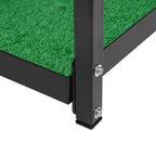 Golf Club Display Rack Metal Golf Putter Storage Organizer Floor Stand Storage Box Landing Rack Storage Equipment (9-Hole Putter