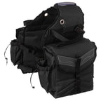Tough 1 Insulated Saddle Bag With Pockets Black
