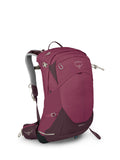 Osprey Sirrus 24L Women's Hiking Backpack, Elderberry Purple/Chiru Tan