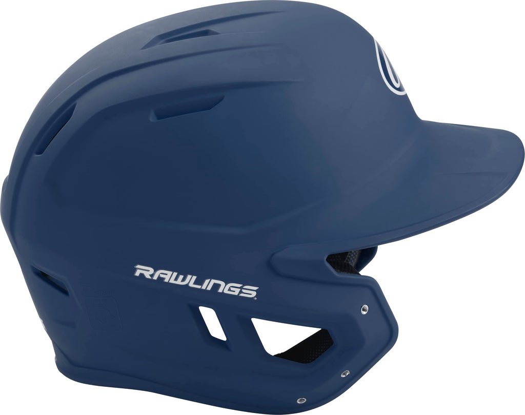 Rawlings | Mach Batting Helmet | Matte Navy | Senior (6 7/8'' - 7 5/8'')