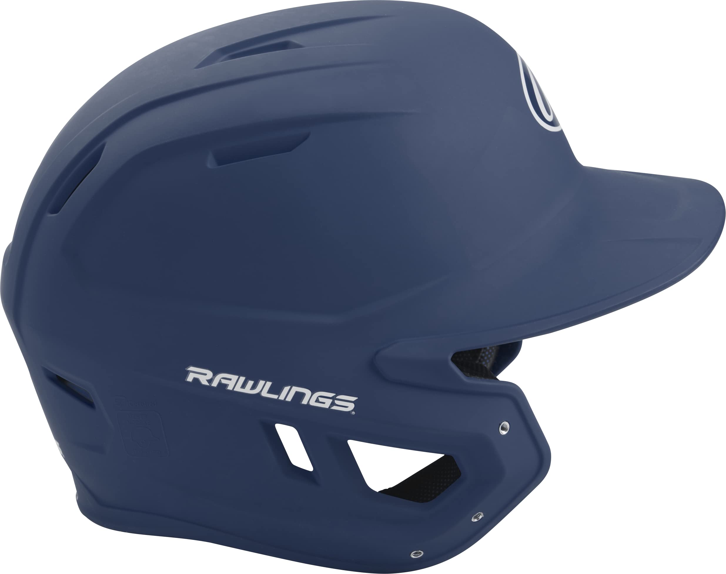 Rawlings | Mach Batting Helmet | Matte Navy | Senior (6 7/8'' - 7 5/8'')