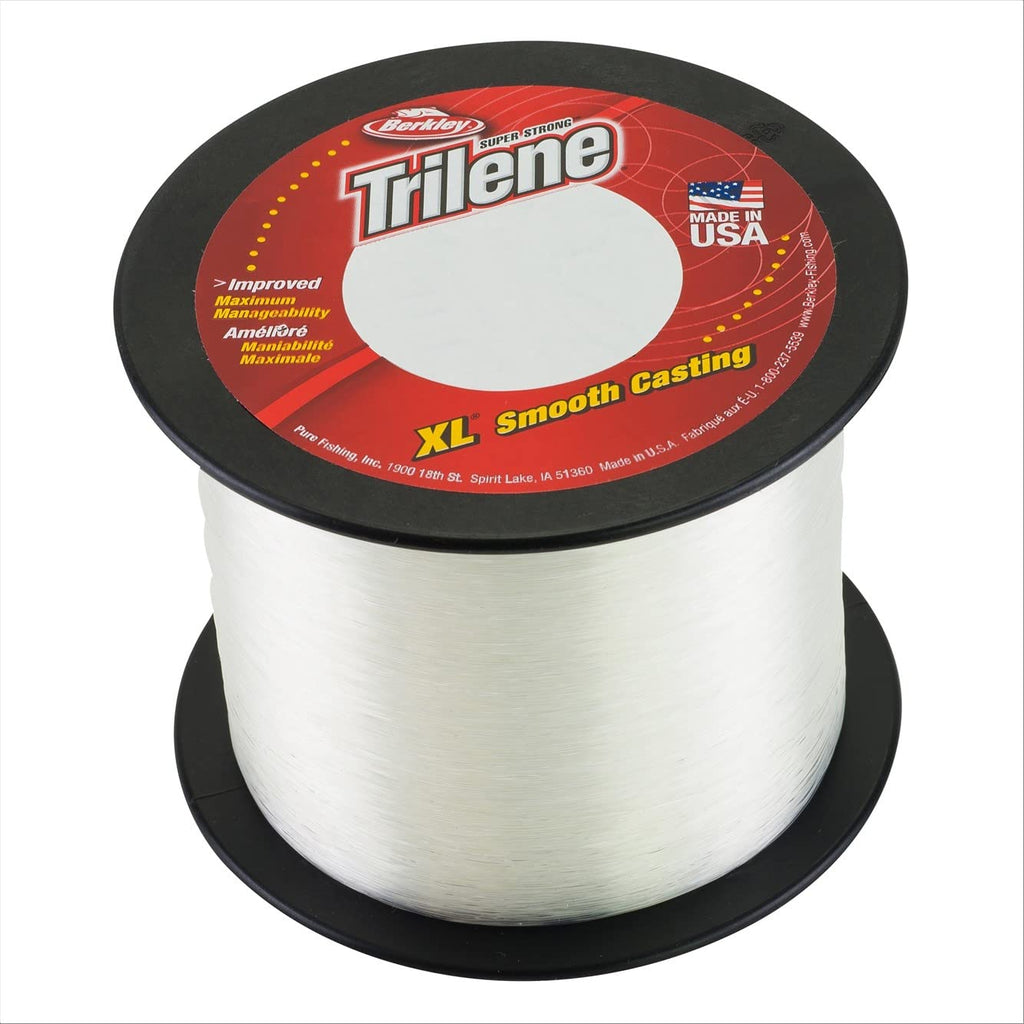 Berkley Trilene Xl, Clear, 10Lb | 4.5Kg, 3000Yd | 2743M Monofilament Fishing Line, Suitable For Freshwater Environments