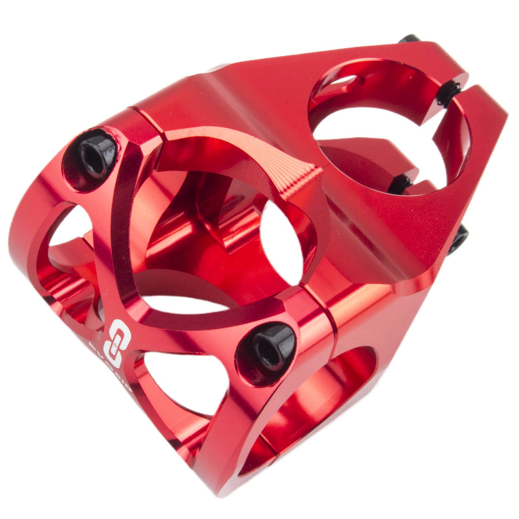 Evosid Mtb Stem 31.8 Stem Mountain Bike Stem Mountain Bike Handlebar Stem For Most Bike Road Bike Mtb Bmx (Black) (Red)