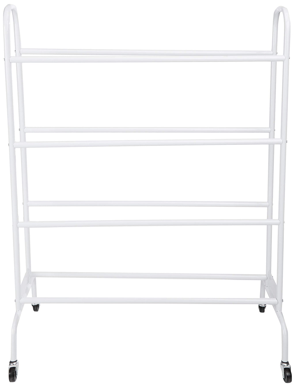 Bsn Sports 16 Ball Cart Wide Base (16 Balls), White
