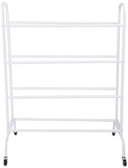 Bsn Sports 16 Ball Cart Wide Base (16 Balls), White