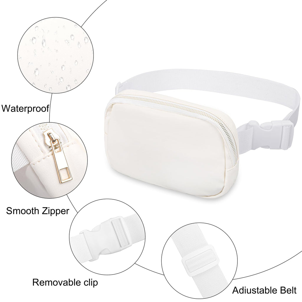 Vorolo Lether Fanny Pack Crossbody Bag For Women And Men Belt Bag Ideal Gift For Women Bum Bag With Adjustable Strap For Sport