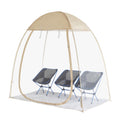Eighteentek Clear Sports Tent 540 View Transparent Pvc House Room Greenhouse Camping Tent Canopy Gazebos Weatherproof Pop-Up Ten