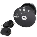 Diyolfall Ignition Key Switch & Keys For Ezgo Rxv Electric 48V Golf Cart 2008-Up Replaces #605637?609682?611283