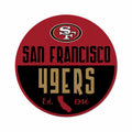 Rico Industries Nfl Football San Francisco 49Ers Classic Shape Cut Pennant - Home And Living Room D  Cor - Soft Felt Ez To Hang