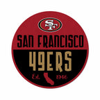 Rico Industries Nfl Football San Francisco 49Ers Classic Shape Cut Pennant - Home And Living Room D  Cor - Soft Felt Ez To Hang