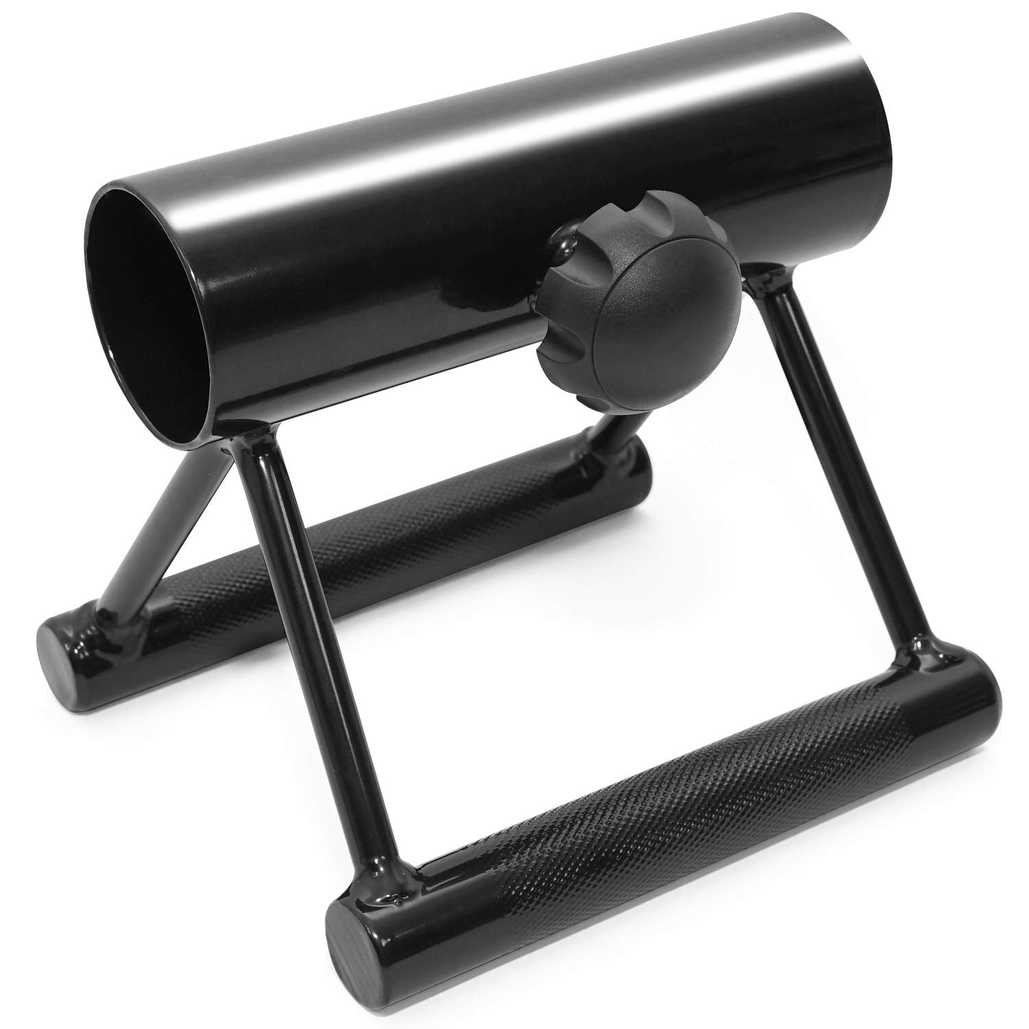 Yes4All Landmine Double D Row Handle/Landmine Handle Attachment With Diamond Knurled Handles - Double D Landmine Handle Fits 2-I