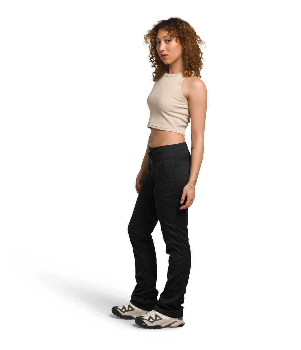 The North Face Womens Aphrodite 2.0 Pant | Moisture Wicking Hiking Pants, Water Repellent, UPF 40+, Rib Knit Waistband, Drawcor