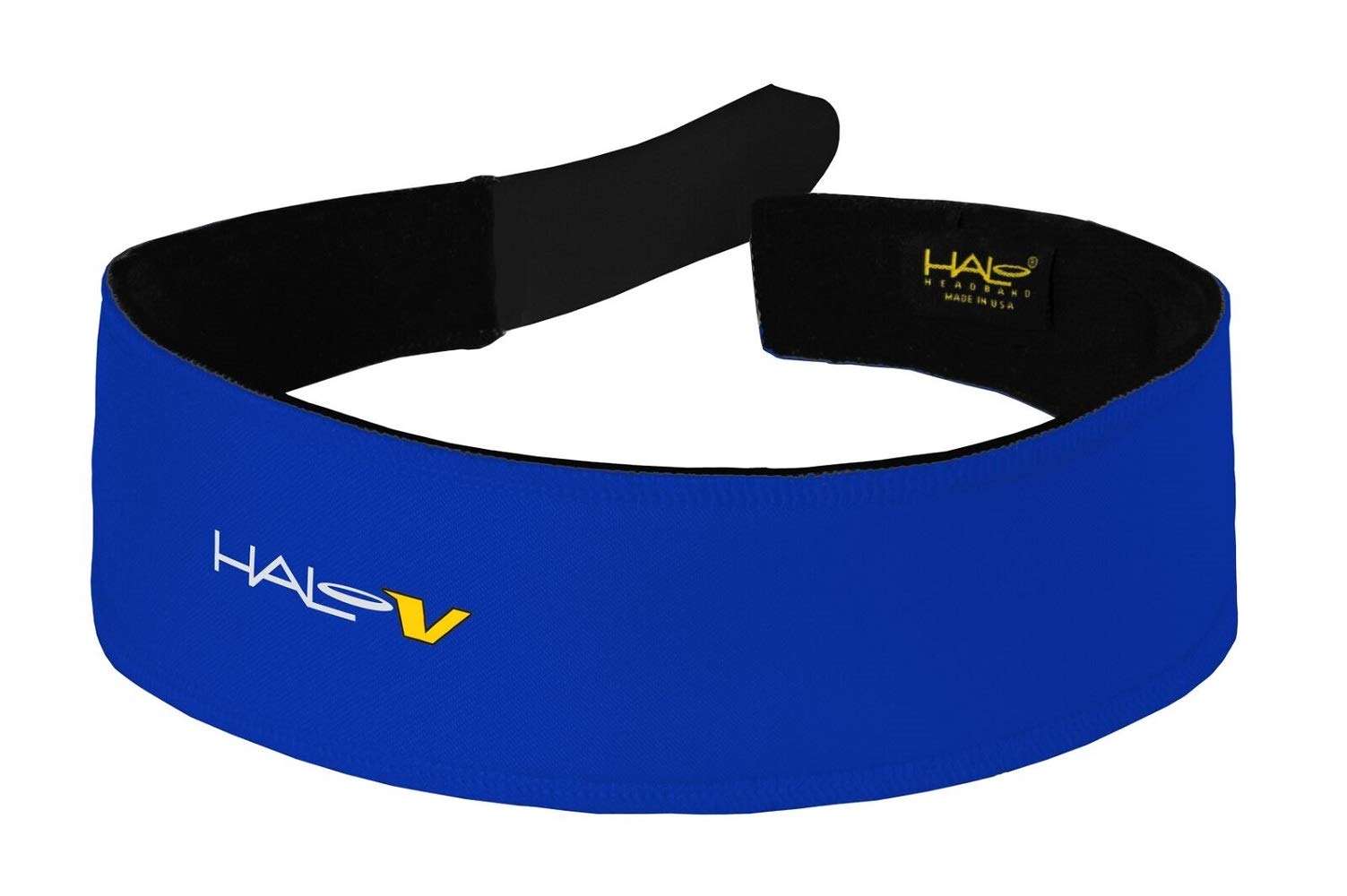 Halo Headband Sweatband Velcro Royal