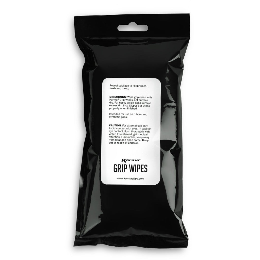 Karma Golf Grip Cleaning Wipes - Clean The Dirt, Sweat And Grime Off Your Golf Grips Instantly, Fast-Drying Golf Grip Cleaner Fo