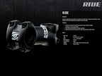 Race Face Ride Mountain Bike Stem (Black, 31.8-Mm Clamp, 6-Degreex100-Mm, 1-1/8-Inch)